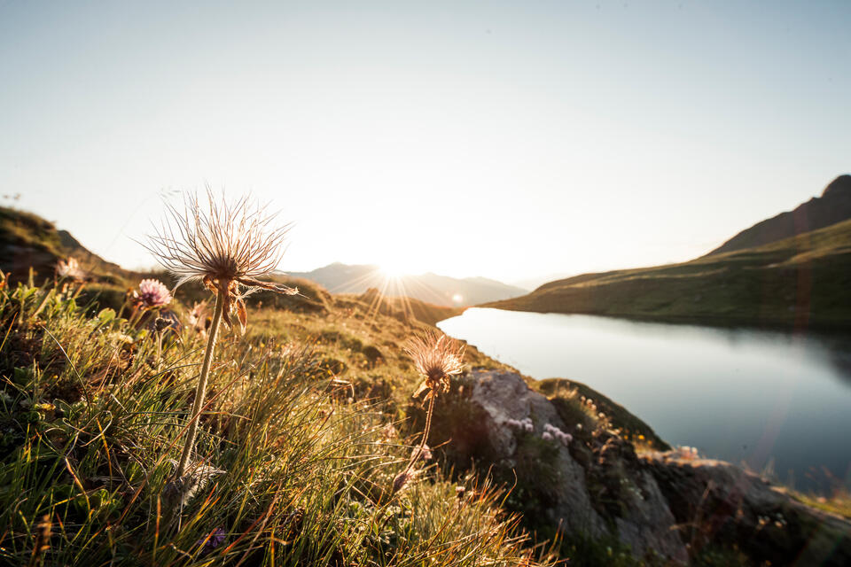 sonnenaufgang im wanderurlaub tirol